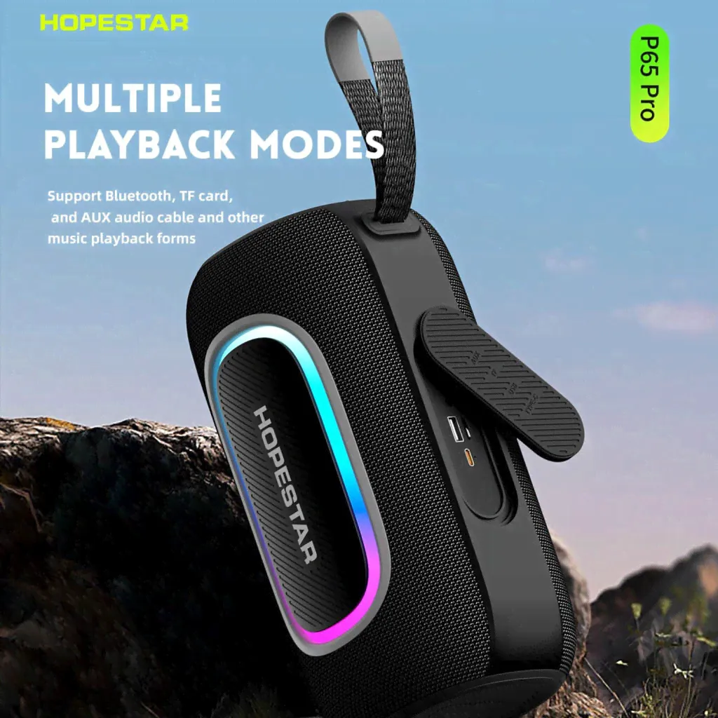 Портативная колонка Hopestar P65 Pro, Серый