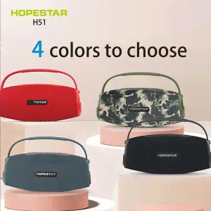 Портативная беспроводная колонка Hopestar H51 Bass Boost 55W, 6000 mAh (Bluetooth, TWS, MP3, AUX, Mic)-1