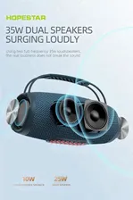 Портативная беспроводная колонка Hopestar H53 Bass Boost портативная колонка (Bluetooth, TWS, MP3, AUX, Mic)