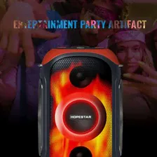 МОЩНАЯ ! Портативная беспроводная колонка Hopestar Party 300 80W, 12500mAh, Микрофон