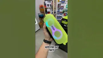 Блютуз колонка HOPESTAR A41 party. Топовая беспроводная колонка для природы и дома.