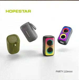 Беспроводной динамик HOPESTAR PARTY 110 mini портативная колонка 6000 mAh 10W-2