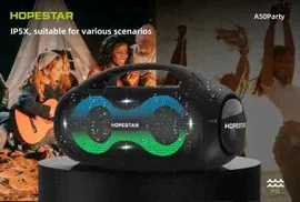 Портативная беспроводная колонка Hopestar A50 Party 80W 8800 mAh портативная колонка мощная с микрофоном