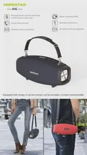 🛍 HOPESTAR H41 Bluetooth динамик, ткань сетка шесть водонепроницаемый, поддержка 1 + 1 Банк питания