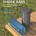 Портативная беспроводная колонка Hopestar H55 Dazzilin Boom IPX7 портативная колонка (Bluetooth, TWS, MP3, AUX, Mic)