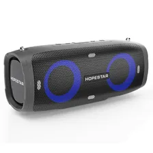 Колонка портативная Hopestar, A6, PARTY, Bluetooth, цвет: серый, мятая упаковка