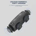 Портативная беспроводная колонка Hopestar H50 Bass Boost портативная колонка (Bluetooth, TWS, MP3, AUX, Mic)