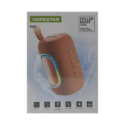 Колонка блютуз HOPESTAR P65 розовый оптом по низким ценам!