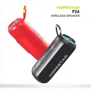 Портативная беспроводная колонка Hopestar P26 портативная колонка (Bluetooth, TWS, MP3, AUX, Mic)-4