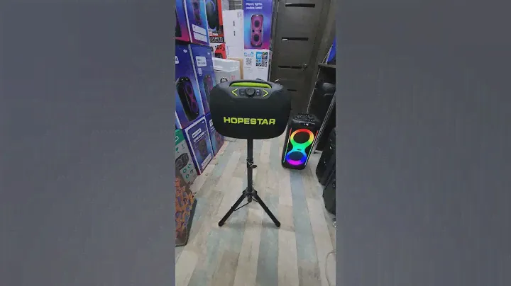 HOPESTAR PARTY BOX 120W 🔥 в комплекте со штативом 👍мощная блютуз колонка 👍Для заказа ⬇️ ⬇️ ⬇️