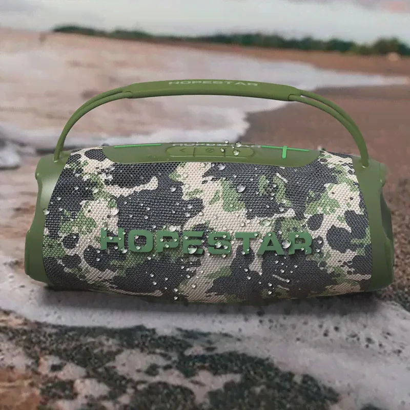 Портативная беспроводная колонка Hopestar H53 Bass Boost портативная колонка (Bluetooth, TWS, MP3, AUX, Mic)