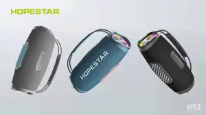 Портативная беспроводная колонка Hopestar H53 Bass Boost портативная колонка (Bluetooth, TWS, MP3, AUX, Mic)-2