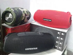 Портативная беспроводная колонка Hopestar H51 Bass Boost 55W, 6000 mAh (Bluetooth, TWS, MP3, AUX, Mic)-2