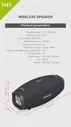 🛍 HOPESTAR H41 Bluetooth динамик, ткань сетка шесть водонепроницаемый, поддержка 1 + 1 Банк питания