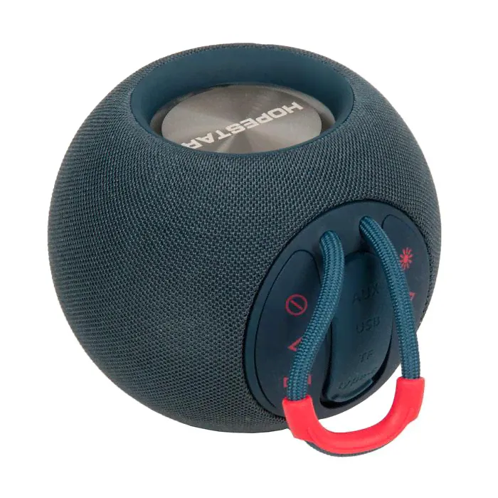 Обзор на Портативная акустика (колонка) bluetooth Hopestar H52, TWS, AUX, USB, microSD, TF, Type-C, синий