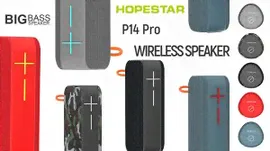 Портативная беспроводная колонка Hopestar P14 Pro портативная колонка 2400 mAh (Bluetooth, TWS, MP3, AUX, Mic)