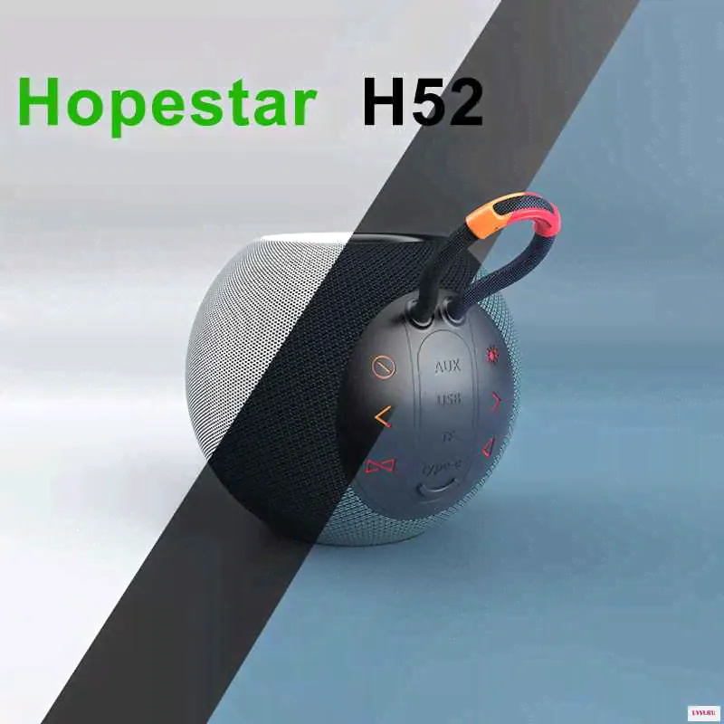Беспроводная Bluetooth-Колонка HOPESTAR H52 портативный внешний сабвуфер звуковая-0