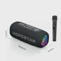 Мощная bluetooth-Колонка HOPESTAR 80 Вт, портативный уличный сабвуфер с микрофоном, FM-радио, домашний караоке-динамик TWS, soundbox (art.: 3920be49ed13f)