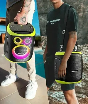 Колонка Hopestar Party 130 (Bluetooth/MicroSD/USB/AUX/Microphone) 120W черный-0