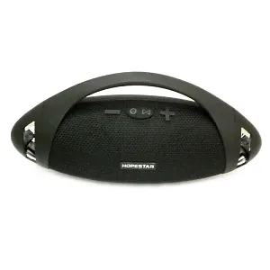 Колонка Hopestar H37 (Bluetooth/MicroSD/USB/FM/AUX/Microphone) влагозащищенная черная-1