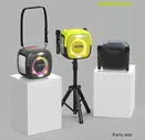 МОЩНАЯ ! Портативная колонка Hopestar Party One 80W с двумя микрофонами