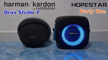 Speaker review : รีวิว Bluetooth speaker comparison HK Onyx Studio 7 vs Hopestar Party One