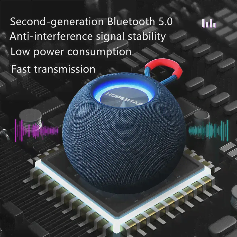 Беспроводная Bluetooth-Колонка HOPESTAR H52, мини-динамик для бега, уличный портативный сабвуфер, музыкальный центр, аудиосистема, динамик, FM-радио (art.: 3920c1bafe493)-4