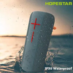 Портативная беспроводная колонка Hopestar P14 Pro портативная колонка 2400 mAh (Bluetooth, TWS, MP3, AUX, Mic)-1