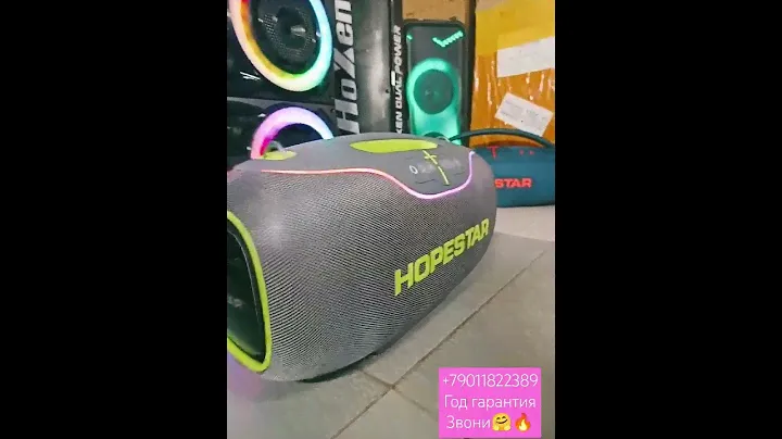 Колонка Hopestar A80 - Год гарантия #jbl #music #колонки #обзор #музыка #bass #smartphone