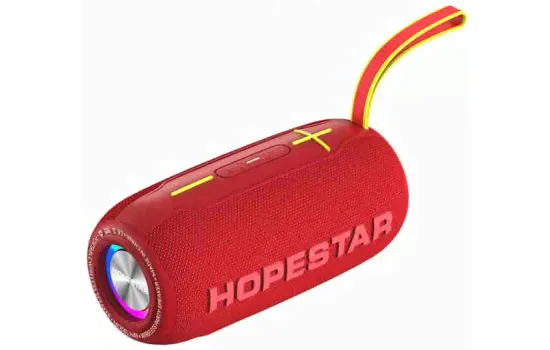 Портативная колонка Hopestar P26 Bass Boost Wireless speaker Red-0