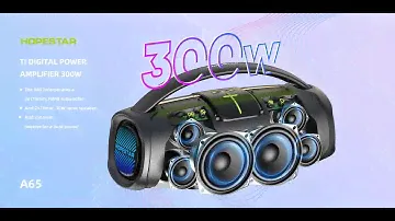 HOPESTAR-A65Bluetooth speaker, new 300W pk, JBLBOOMBOX3/JBLboombox4 2025 The latest technology