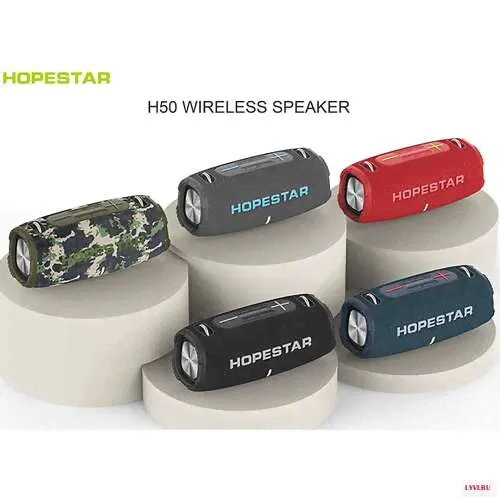 Портативная блютуз колонка Hopestar H50, камуфляж, мощность 20W-0