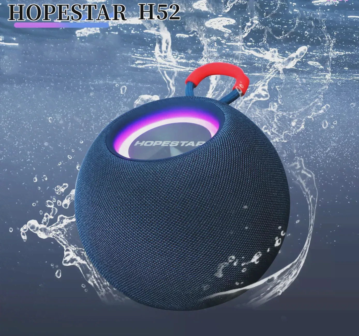 Беспроводные Bluetooth-колонки HOPESTAR H52, портативная мини-Колонка для улицы, музыкальный центр, аудиосистема, громкоговоритель, FM-радио (art.: 3920c1ba5b36d)-4