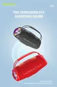 Портативная беспроводная колонка Hopestar H53 Bass Boost портативная колонка (Bluetooth, TWS, MP3, AUX, Mic)