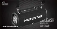 Портативная беспроводная колонка Hopestar H50 Bass Boost портативная колонка (Bluetooth, TWS, MP3, AUX, Mic)