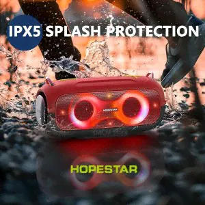 Портативная беспроводная колонка Hopestar A41 party портативная колонка (Bluetooth, TWS, MP3, AUX, Mic)-1