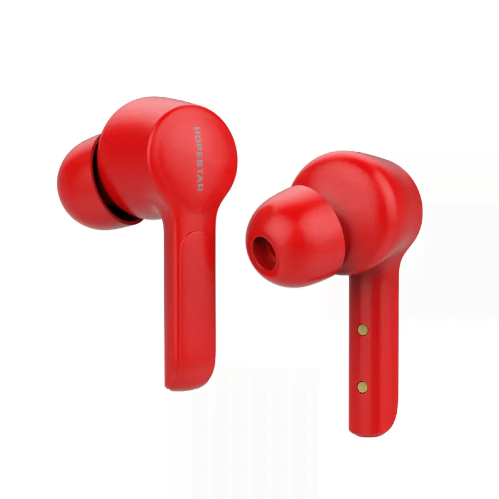Наушники внутриканальные Hopestar S11, Bluetooth, TWS, цвет: красный-0