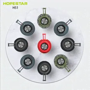 Портативная беспроводная колонка Hopestar H51 Bass Boost 55W, 6000 mAh (Bluetooth, TWS, MP3, AUX, Mic)-3