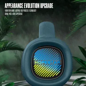 Портативная беспроводная колонка Hopestar H60 IPX6 портативная колонка 20W, 3000 mAh (Bluetooth, TWS, MP3, AUX, Mic)-4