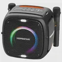 Портативная Bluetooth Колонка Hopestar Party One 80 Вт, с двумя беспроводными микрофонами/ колонка блютуз