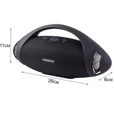 Активная колонка HOPESTAR H37 (USB/microUSB/AUX/Bluetooth) черный***