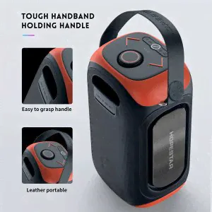 МОЩНАЯ ! Портативная беспроводная колонка Hopestar Party 300 80W, 12500mAh, Микрофон-0