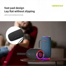 Портативная беспроводная колонка Hopestar P35 портативная колонка 20W, 3000mAh (Bluetooth, TWS, MP3, AUX, Mic)