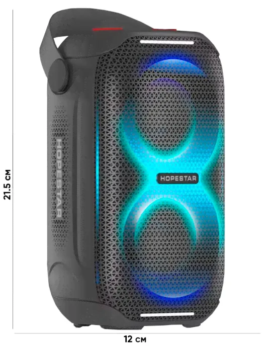 Колонка портативная HopeStar PARTY 200 mini 10W*2 gray orig-0