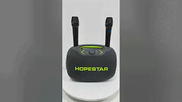 Колонка Hopestar Party Box 120 Ватт + 2 микрофона