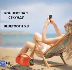 Портативная беспроводная колонка Hopestar H60 IPX6 портативная колонка 20W, 3000 mAh (Bluetooth, TWS, MP3, AUX, Mic)