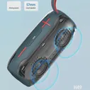 Переносной беспроводной Bluetooth-сабвуфер HOPESTAR H49 для улицы, водонепроницаемый стерео сабвуфер, спортивный штекер, радио boombox (art.: 3920c044df78c)