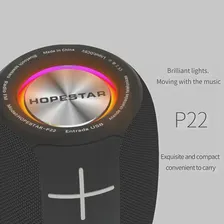🛍 Беспроводная портативная Bluetooth Колонка HOPESTAR-P22, водонепроницаемая IPX6 колонка с басами, музыкальный плеер, сабвуфер, Бумбокс с микрофоном, USB, AUX, TF