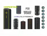 Портативная беспроводная колонка Hopestar P30 портативная колонка (Bluetooth, TWS, MP3, AUX, Mic)