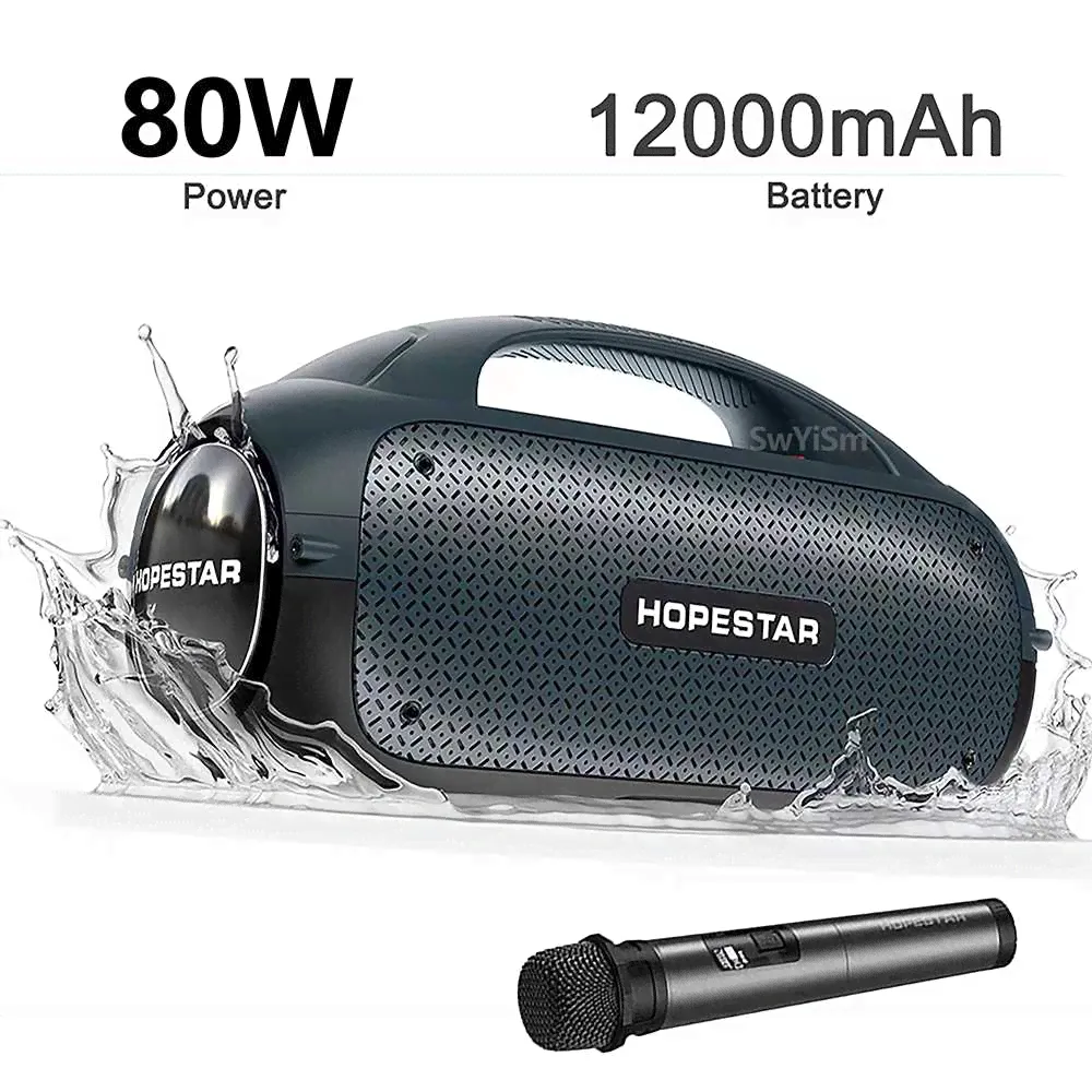 Bluetooth колонка HOPESTAR A50 Party (2*40W/8800 mah)
